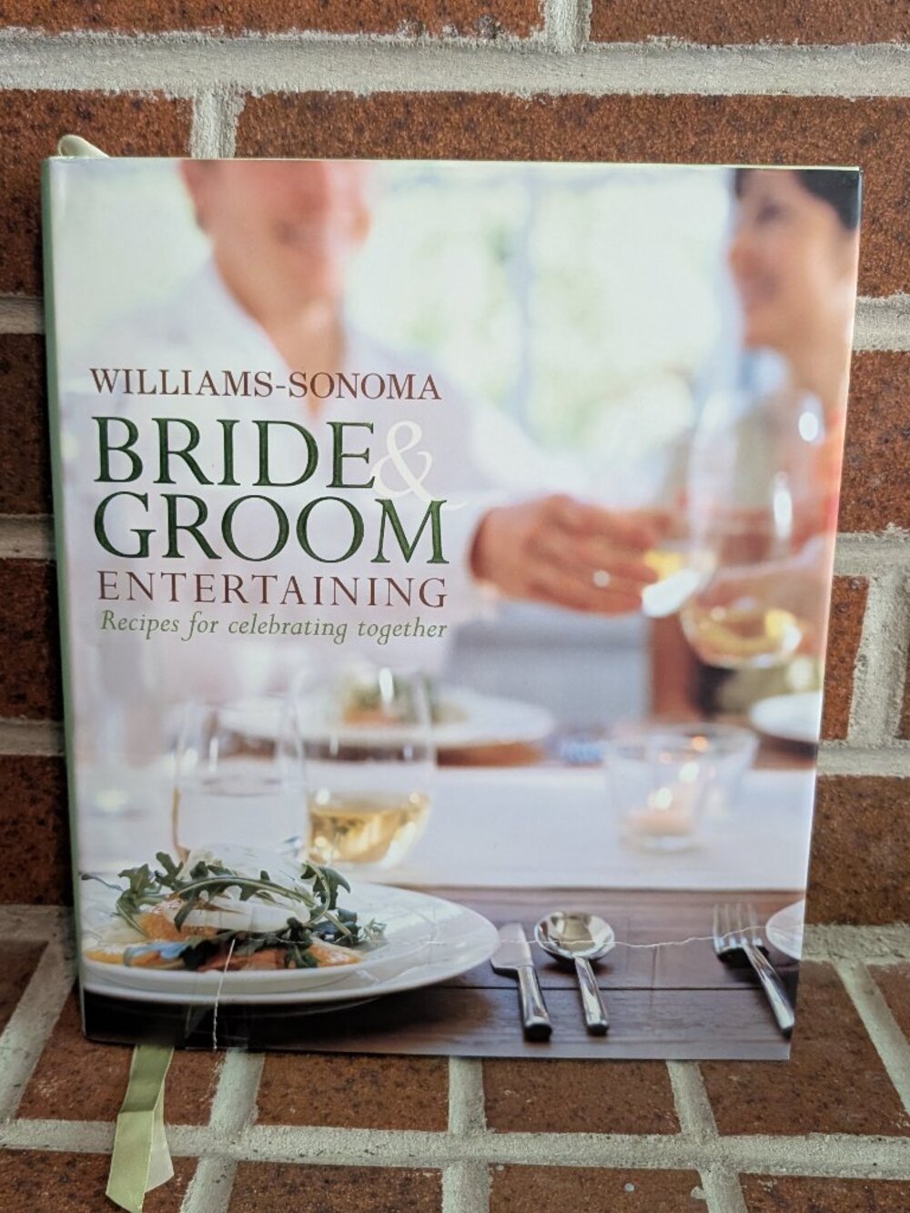 Williams Sonoma Bride & Groom Entertaining Cookbook Wedding Recipes Hardcover